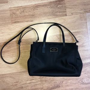 Black Nylon Kate Spade Purse